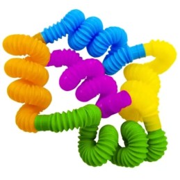 Sensory Tubes Aistiputket 20 kpl | Joustavat sensoriset leluputket