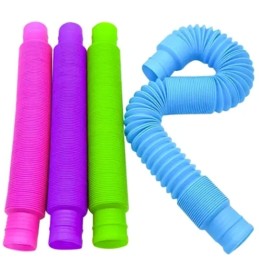 Sensory Tubes Aistiputket 20 kpl | Joustavat sensoriset leluputket