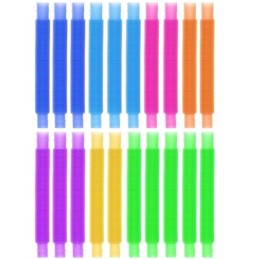 Sensory Tubes Aistiputket 20 kpl | Joustavat sensoriset leluputket