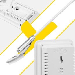 Sääasema LCD | Digitaalinen lämpö- ja kosteusmittari