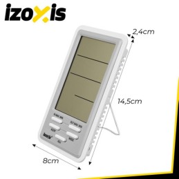 Sääasema LCD | Digitaalinen lämpö- ja kosteusmittari
