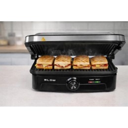 Sähkögrilli & Paninirauta 2500W | 180° avautuva pöytägrilli