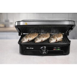 Sähkögrilli & Paninirauta 2500W | 180° avautuva pöytägrilli