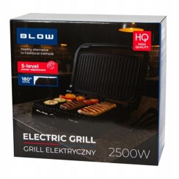 Sähkögrilli & Paninirauta 2500W | 180° avautuva pöytägrilli