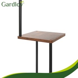 Gardlov Puinen Kukkateline Loft 3 Tasoa | Metallinen kasviteline