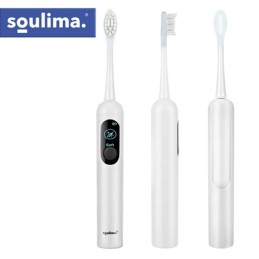 Ladattava SOULIMA X800 Sonic-Sähköhammasharja | 6 vaihtopäätä