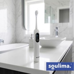 Ladattava SOULIMA X800 Sonic-Sähköhammasharja | 6 vaihtopäätä