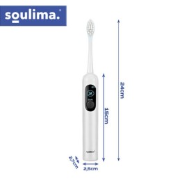Ladattava SOULIMA X800 Sonic-Sähköhammasharja | 6 vaihtopäätä