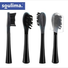 Ladattava SOULIMA X800 Sonic-Sähköhammasharja | 6 vaihtopäätä