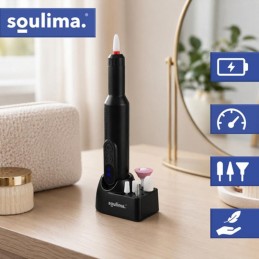 Langaton SOULIMA Kynsiviila ja Manikyyrisetti | 18 000 rpm