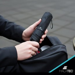 Automaattinen Sateenvarjo Musta | Tuulenpitävä taskuvarjo