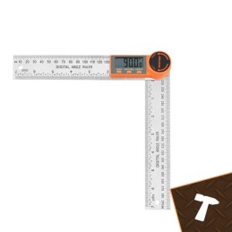 Digitaalinen kulmamitta LCD-näytöllä 200 mm | Elektroninen astemitta