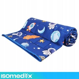 Lasten painopeitto 3 kg 100x150 cm | Aistipeitto lapselle avaruuskuviolla
