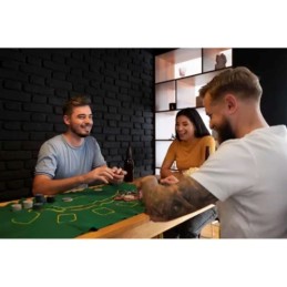 Pokerisetti 200 pelimerkkiä metallirasiassa | Täydellinen Texas Hold'em pokerisalkku
