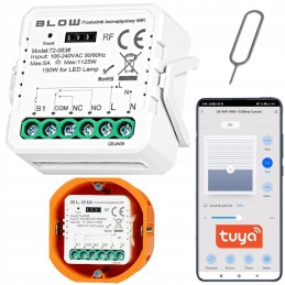 Älykäs WiFi-potentiaalivapaa rele  | Tuya-impulssirele uppoasennukseen