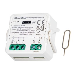 Älykäs Zigbee-rele ja valokatkaisin | Tuya-uppoasennusmoduuli valoille ja kodinkoneille