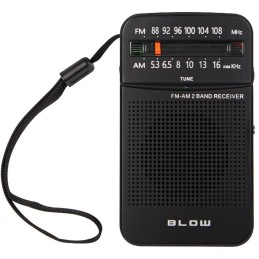 Kannettava miniradio BLOW RA20 FM/AM | Paristokäyttöinen taskuradio kuulokeliitännällä