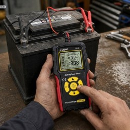 Akkutesteri Xtreme XT810B 12V / 24V | Digitaalinen akkumittari LCD-näytöllä