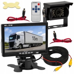 Peruutuskamerasarja + 7" Monitori | 12V/24V