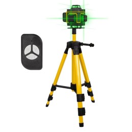 16-linjainen 4D-ristiviivalaser BLOW GT-C3 360° | Kattava tasolaser-setti jalustalla