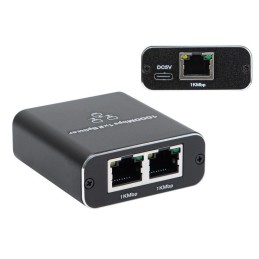 RJ45 LAN-jakaja 1x2 Ethernet 1000 Mb/s | Gigabitin verkkokaapelin jakaja kytkin
