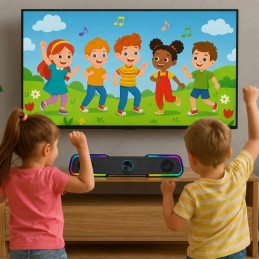 soundbar BLOW MS-35 RGB | Kaiuttimet tietokoneelle ja laptopille 6W USB
