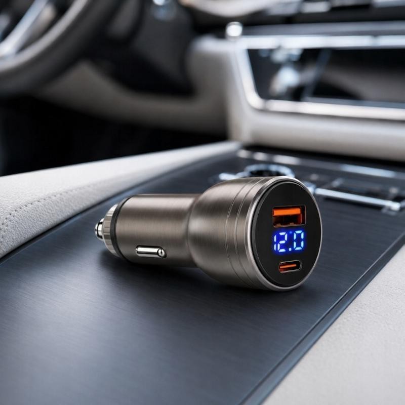 Blow 100W tehokas autolaturi digitaalisella LED-näytöllä