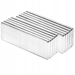 Voimakkaat neodyymimagneetit 10 kpl setti | Pienet ja tehokkaat magneettilevyt 10x5x1,5 mm
