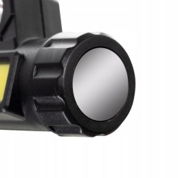 Ladattava LED-otsalamppu 4-in-1 magneetilla | Kahden valonlaitteen USB-otsavalo