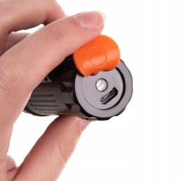 Ladattava LED-otsalamppu 4-in-1 magneetilla | Kahden valonlaitteen USB-otsavalo