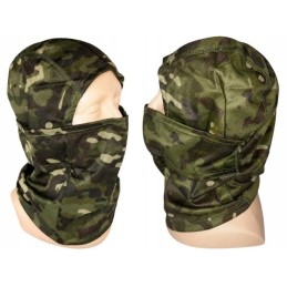 Termoaktiivinen maastohuppu ja taktinen kypäräpupu | Hengittävä huppu ninja moro-kuviolla