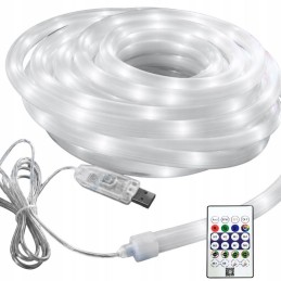 Joustava LED-neonvalonauha 10m RGB | Älykäs valonauha sovelluksella ja kaukosäätimellä