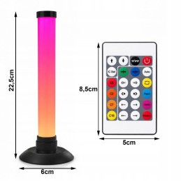 Älykäs RGB LED Light Bar -pöytävalaisin | Musiikkiin reagoiva gaming-valaisin sovelluksella
