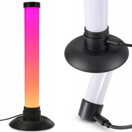 Älykäs RGB LED Light Bar -pöytävalaisin | Musiikkiin reagoiva gaming-valaisin sovelluksella