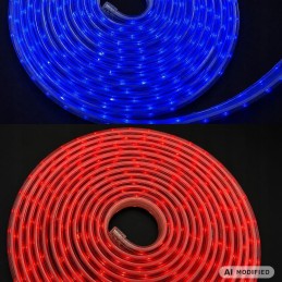 Joustava LED-neonvalonauha 5m RGB | Vedenpitävä älyvalonauha sisä- ja ulkokäyttöön