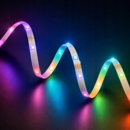 Joustava LED-neonvalonauha 10m RGB IC | Älykäs monivärinen valonauha sovelluksella