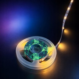 Joustava LED-neonvalonauha 10m RGB IC | Älykäs monivärinen valonauha sovelluksella
