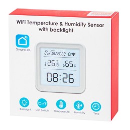 Älykäs WiFi Tuya -termohigrometri BLOW TU197 | WiFi-lämpö- ja kosteusmittari kotiin
