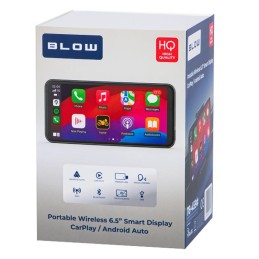 BLOW 6,5" auton multimediasoitin CarPlay & Android Auto | Langaton älynäyttö autoon