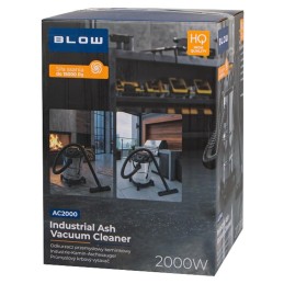Tehokas tuhkaimuri BLOW AC2000 2000W | Teollisuus- ja takkaimuri 15l säiliöllä