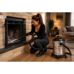 Tehokas tuhkaimuri BLOW AC2000 2000W | Teollisuus- ja takkaimuri 15l säiliöllä