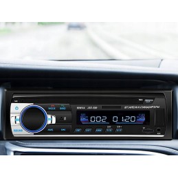 Autoradio Bluetooth 1-DIN 4x60W kaukosäätimellä | Monipuolinen autosoitin handsfree-toiminnolla