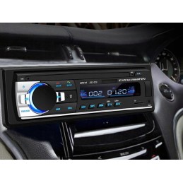 Autoradio Bluetooth 1-DIN 4x60W kaukosäätimellä | Monipuolinen autosoitin handsfree-toiminnolla