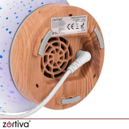 Älykäs 3D LED-ilmankostutin ja aromadiffuuseri 200ml | Ilmankostuttaja ilotulitus-valolla