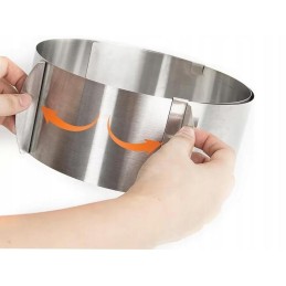 Säädettävä kakkumuotti 16–30 cm – korkeus 20 cm