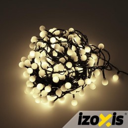 300 LED jouluvalot 30 m – lämmin valkoinen, IP44, 8 tilaa