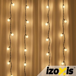 300 LED jouluvalot 30 m – lämmin valkoinen, IP44, 8 tilaa