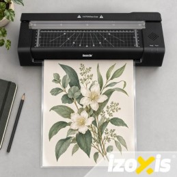 A3-laminointilaite 3-in-1 – 430 W, leikkuri ja pyöristin