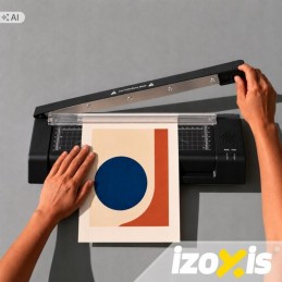 A3-laminointilaite 3-in-1 – 430 W, leikkuri ja pyöristin