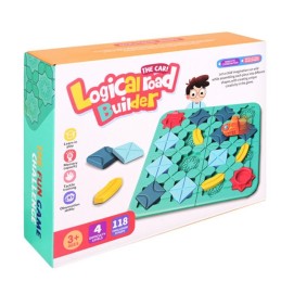 Lasten looginen kuularatapeli – rakenna oma rata, 38 × 38 cm